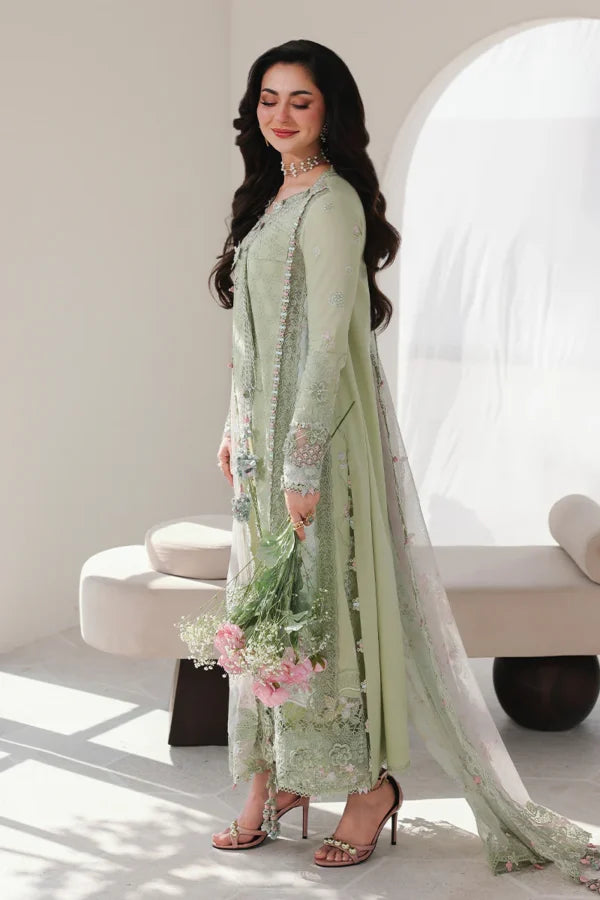 Sahil Luxury Lawn 2026 | SA-12 JIYA | Qalamkar