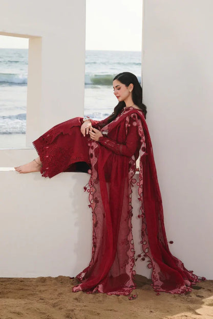 Sahil Luxury Lawn 2026 | SA-14 NELAM |  Qalamkar