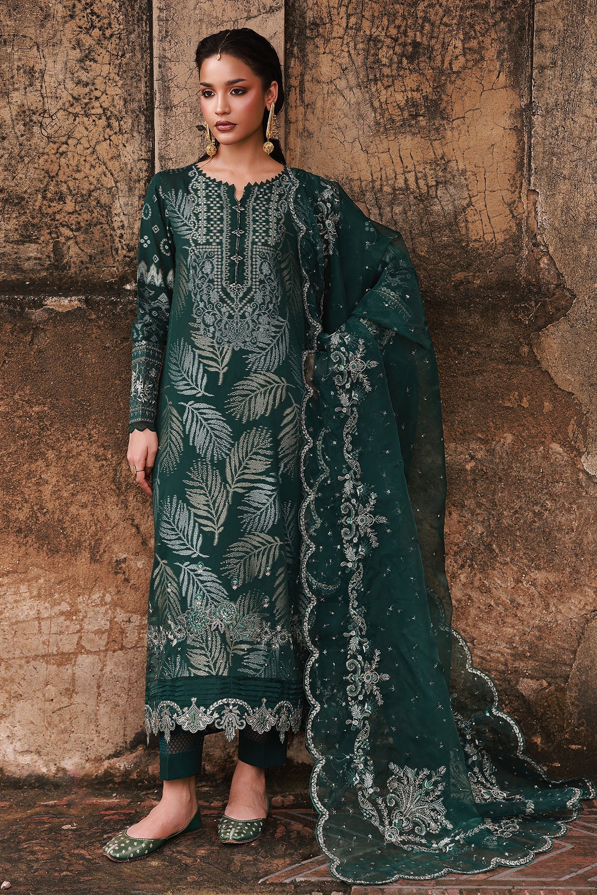 NJ-105 Maya Lawn Jacquard'25 by Nureh