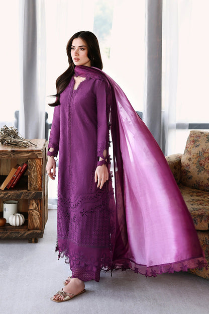 Eid Luxury Lawn Drop 2 | 2026 | Mulberry | Azure
