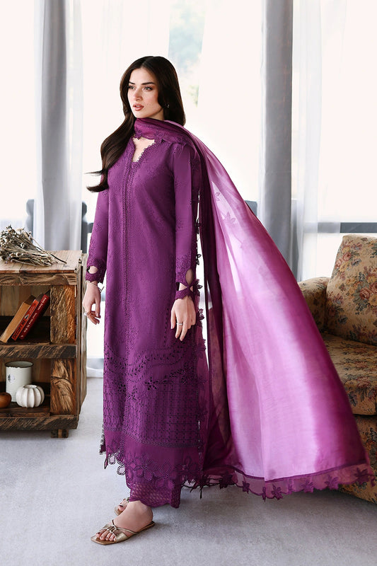 Eid Luxury Lawn Drop 2 | 2026 | Mulberry | Azure
