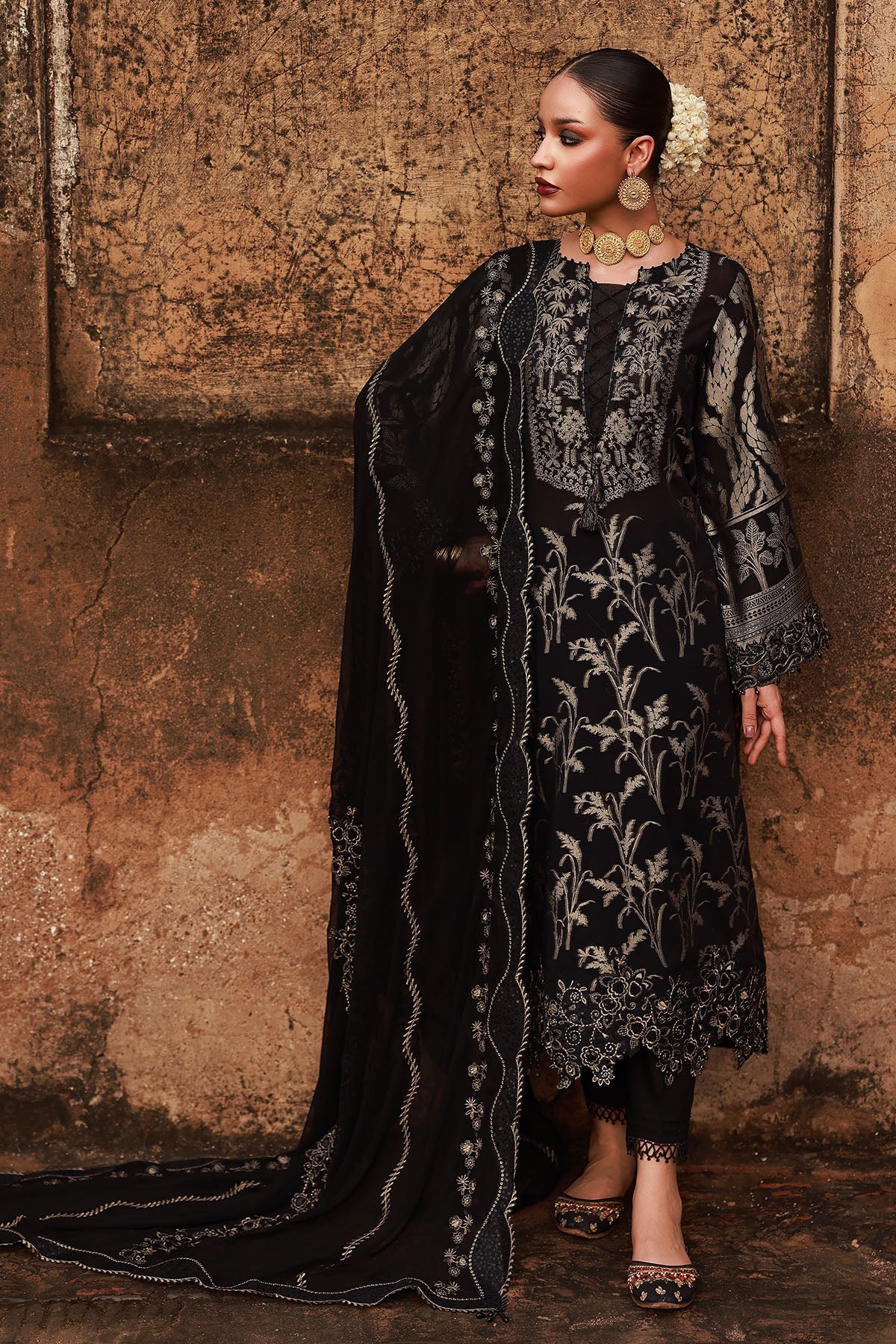 NJ-106 Maya Lawn Jacquard'25 by Nureh