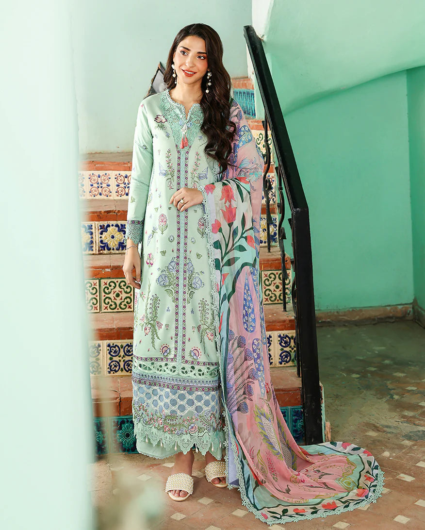 Roheenaz Summer Reverie | Luxury Lawn 2026 | Rosaline