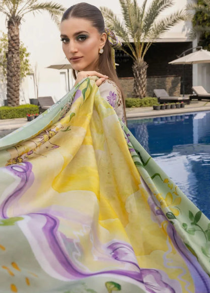 Flow Luxury Lawn | TROPIC TEASE – D4A | 2026 | Crimson