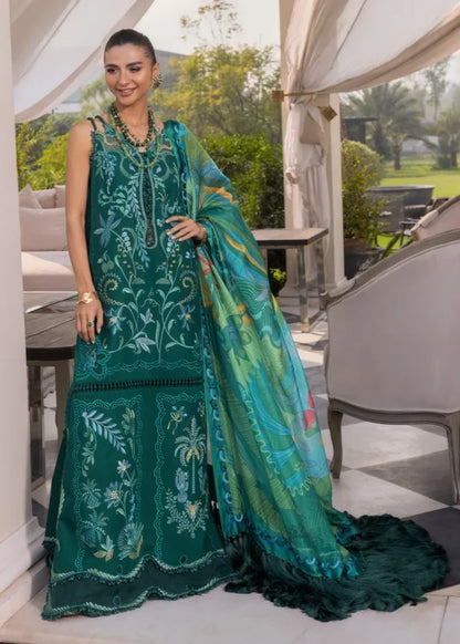 Flow Luxury Lawn | BEAUTY IN BLOOM – D3B | 2026 | Crimson