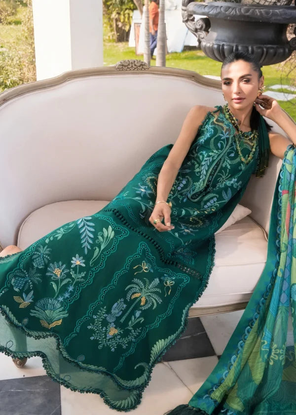 Flow Luxury Lawn | BEAUTY IN BLOOM – D3B | 2026 | Crimson
