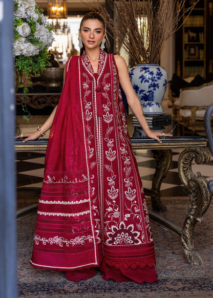 Flow Luxury Lawn | A HANDMADE TALE-D5A | 2026 | Crimson