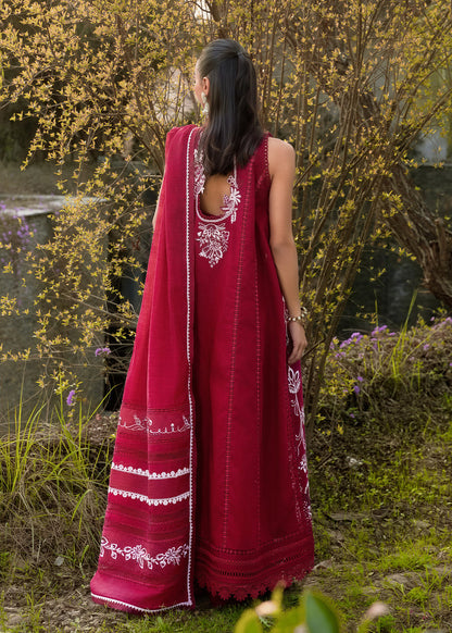 Flow Luxury Lawn | A HANDMADE TALE-D5A | 2026 | Crimson