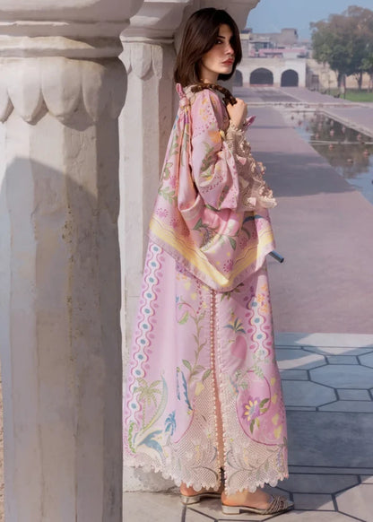 Flow Luxury Lawn | OUT OF MANY HEARTS – D6A | 2026 | Crimson