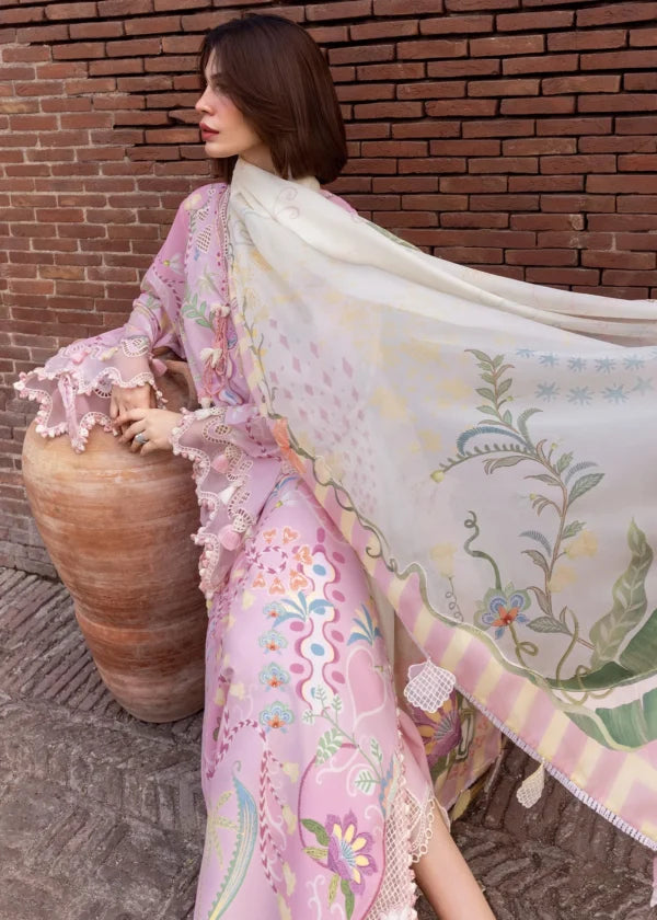 Flow Luxury Lawn | OUT OF MANY HEARTS – D6A | 2026 | Crimson