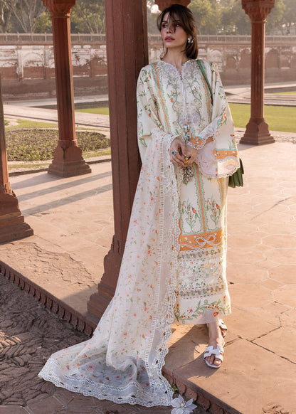 Flow Luxury Lawn | SUN-KISSED LETTER-D9A | 2026 | Crimson