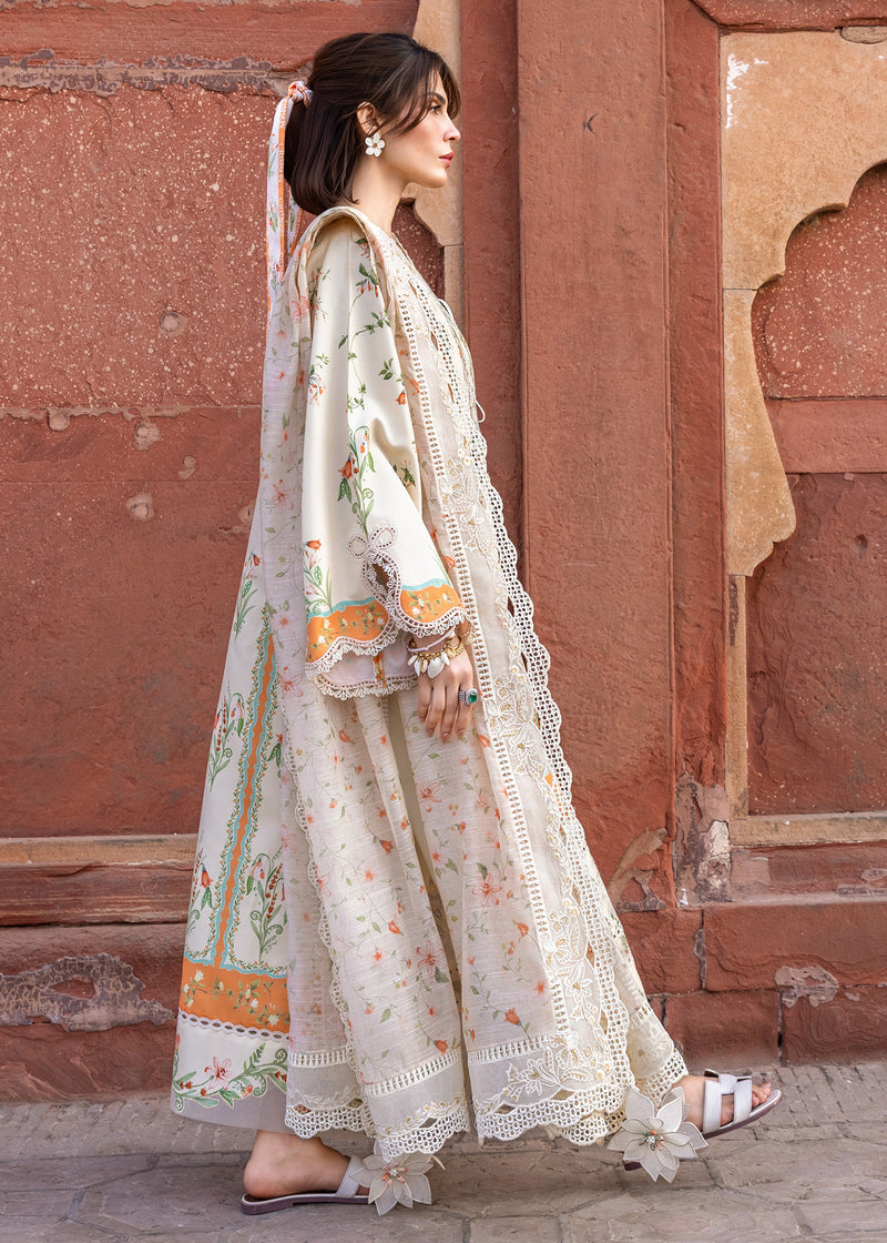 Flow Luxury Lawn | SUN-KISSED LETTER-D9A | 2026 | Crimson