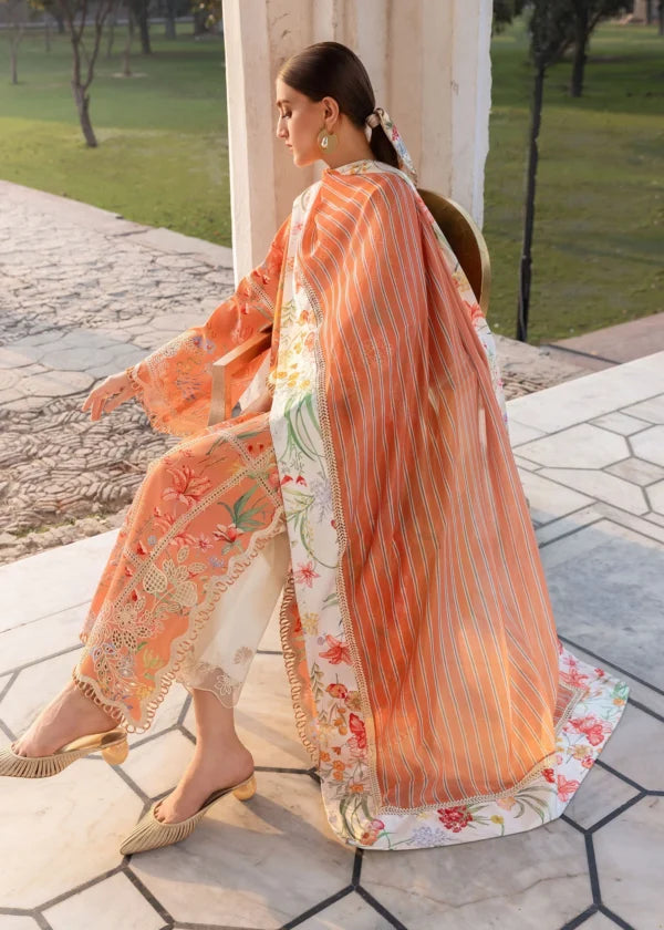Flow Luxury Lawn | A SUMMER DANCE – D2A | 2026 | Crimson