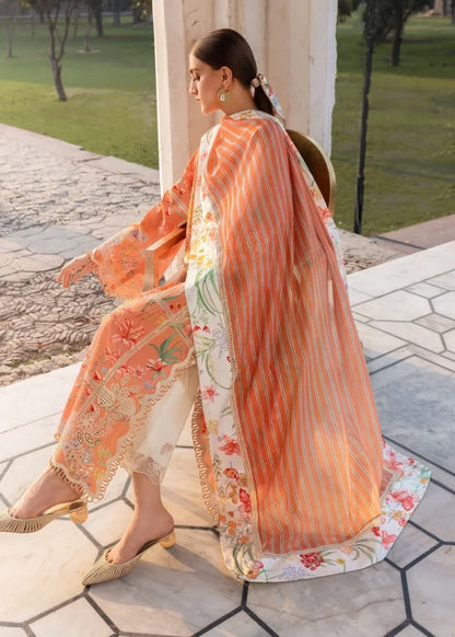 Flow Luxury Lawn | A SUMMER DANCE – D2A | 2026 | Crimson