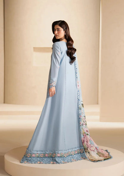 E-CRAFT - Chikankari Lawn With Chiffon Dupatta'26 | EHC-5B PACIFIC | Elaf