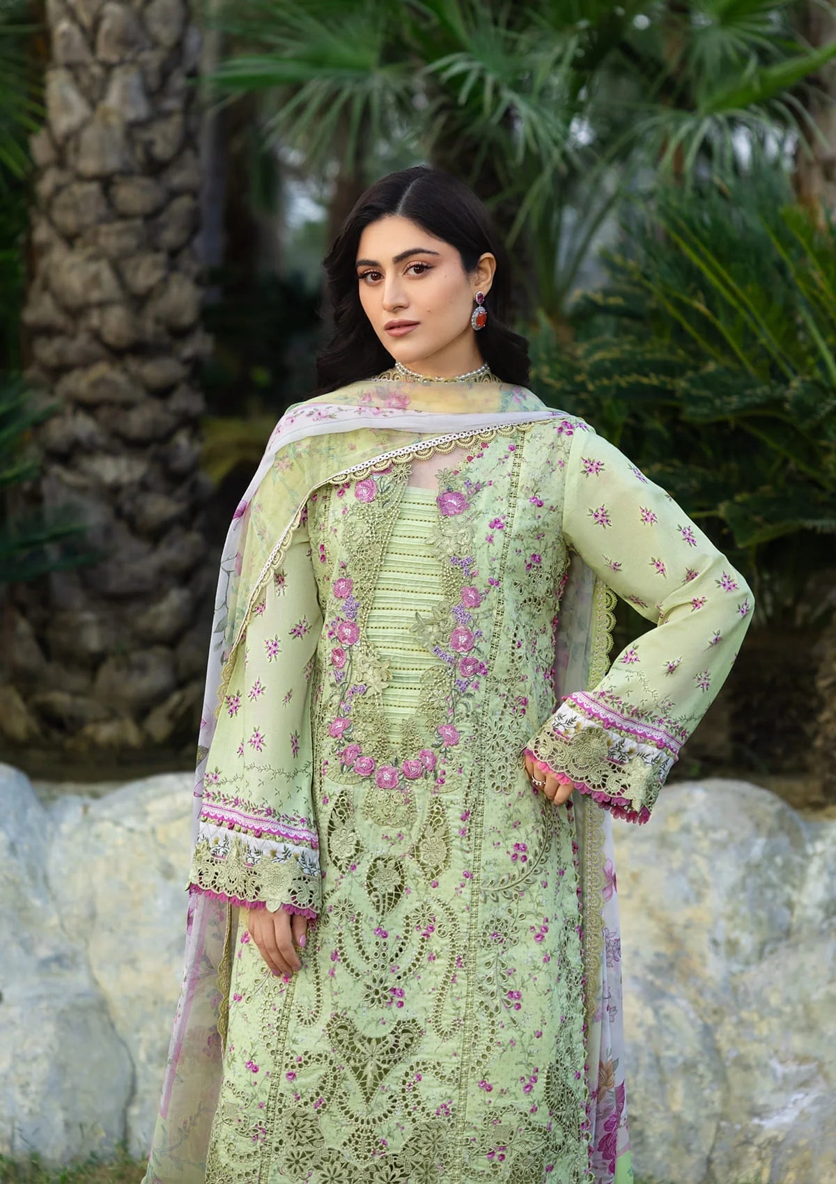 Elaf Chikankari - ERC-2A HINA
