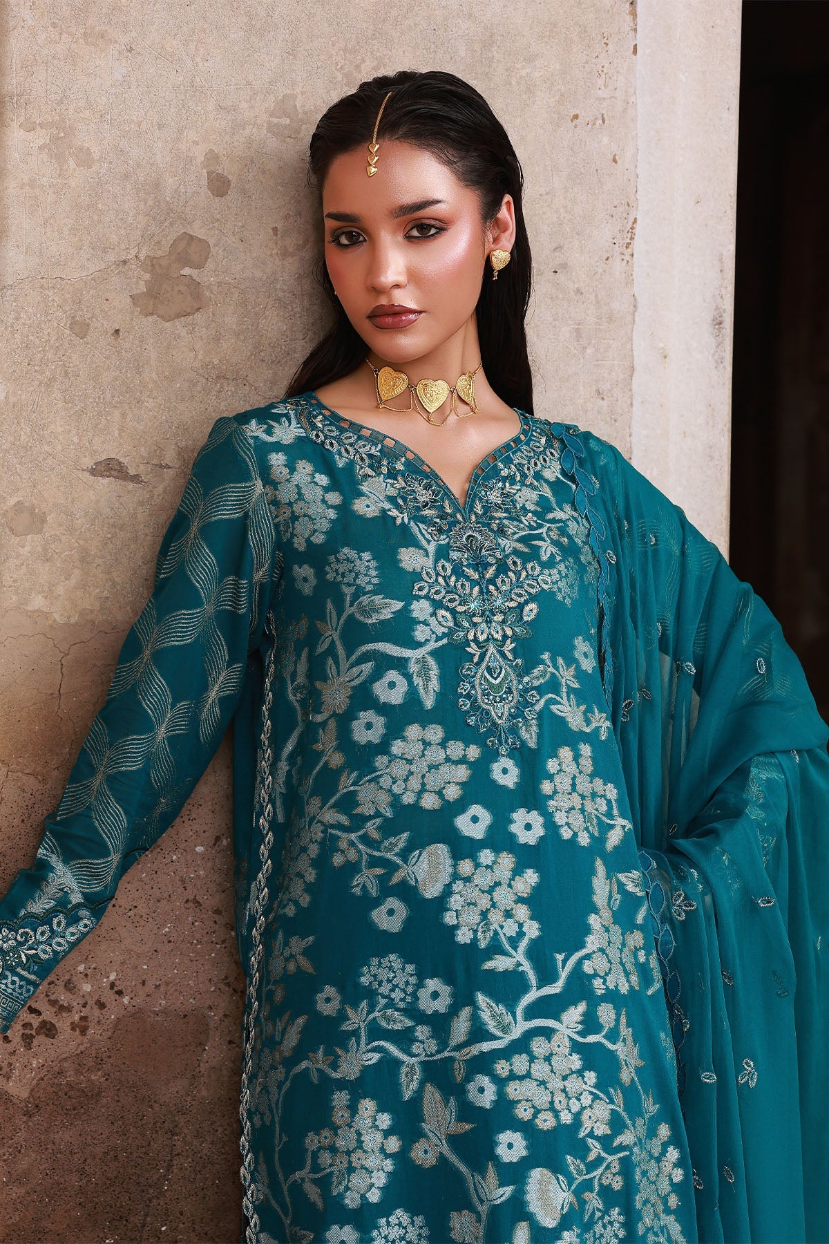 NJ-101 Maya Lawn Jacquard'25 by Nureh