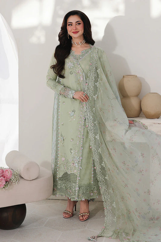Sahil Luxury Lawn 2026 | SA-12 JIYA | Qalamkar