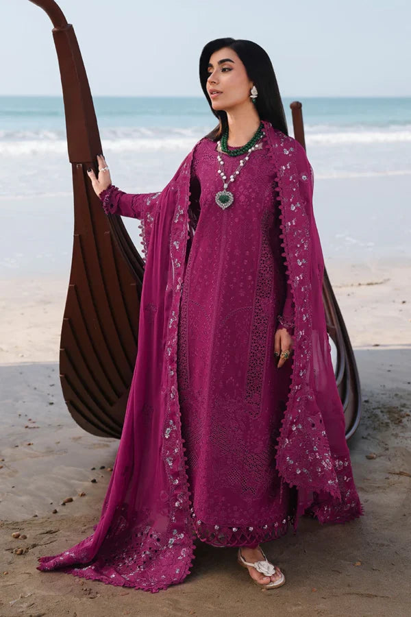 Sahil Luxury Lawn 2026 | SA-01 ZARA | Qalamkar