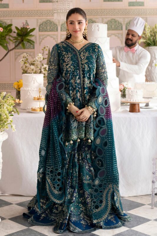 Jhoomro Luxury Formals NL-94 Amania 2026 | Nureh