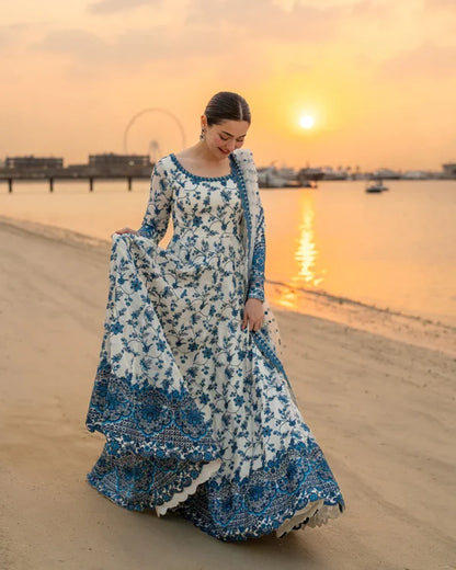 Luxury Lawn 2026 | Jehona | Faiza Saqlain X Hania Aamir