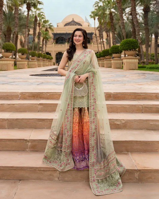 Luxury Lawn 2026 | Eldira | Faiza Saqlain X Hania Aamir