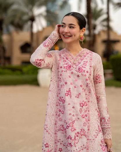 Luxury Lawn 2026 | Lamija | Faiza Saqlain X Hania Aamir