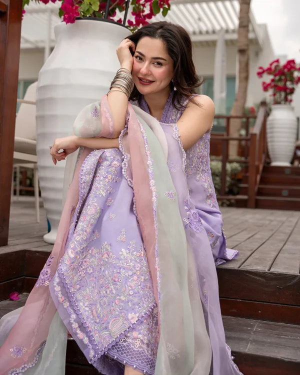 Luxury Lawn 2026 | Suela | Faiza Saqlain X Hania Aamir