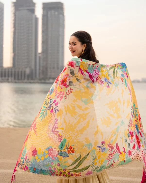 Luxury Lawn 2026 | Merjem |  Faiza Saqlain X Hania Aamir