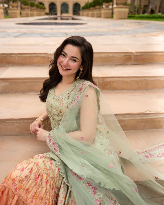Luxury Lawn 2026 | Eldira | Faiza Saqlain X Hania Aamir