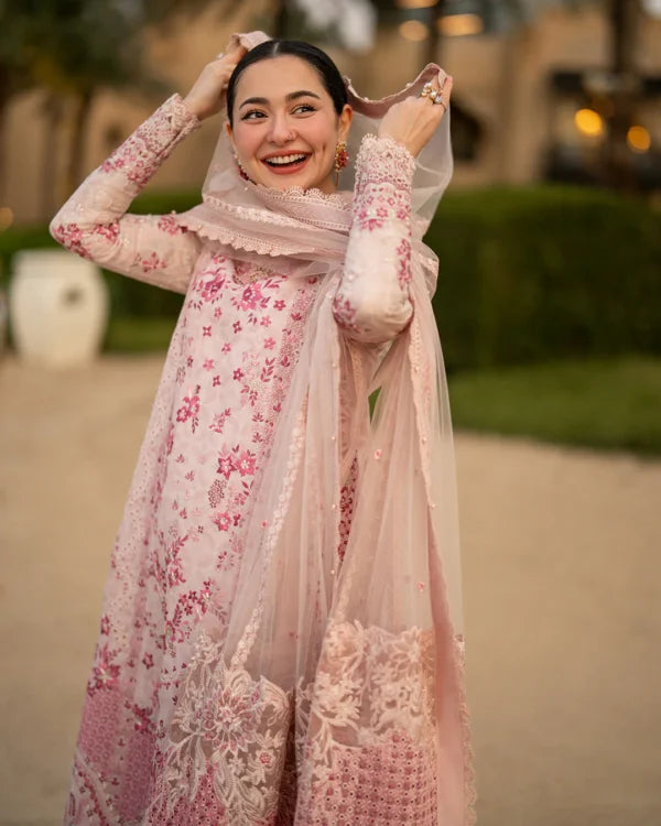 Luxury Lawn 2026 | Lamija | Faiza Saqlain X Hania Aamir