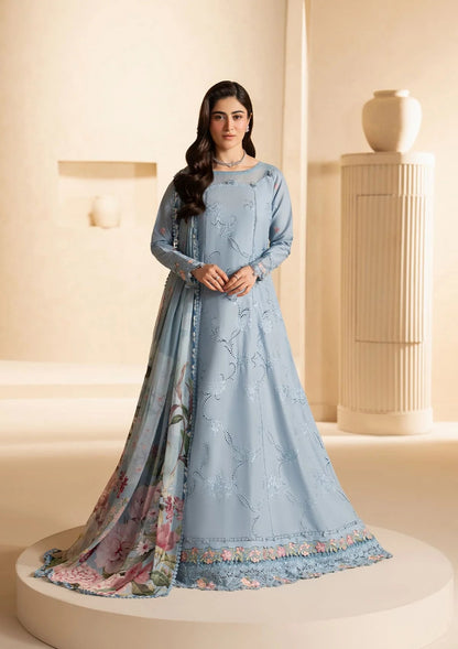 E-CRAFT - Chikankari Lawn With Chiffon Dupatta'26 | EHC-5B PACIFIC | Elaf