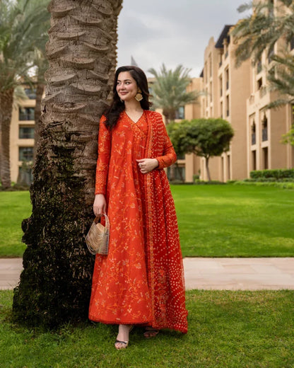Luxury Lawn 2026 | Denisa | Faiza Saqlain X Hania Aamir