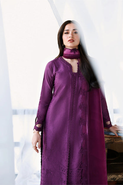 Eid Luxury Lawn Drop 2 | 2026 | Mulberry | Azure
