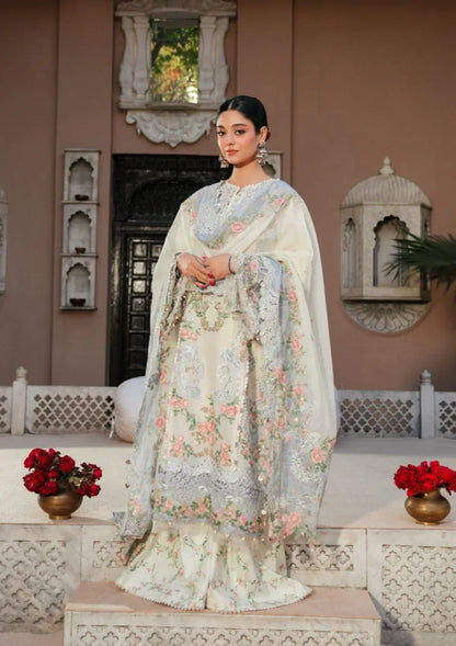 Ek Fasana Luxury Lawn 2026 by Kahf || KLB-2A NEELOFAR