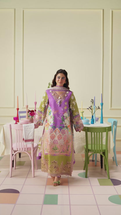 Soleil Prints Lawn 2026 | Lilac Whim | Mushq
