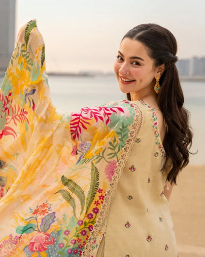 Luxury Lawn 2026 | Merjem |  Faiza Saqlain X Hania Aamir