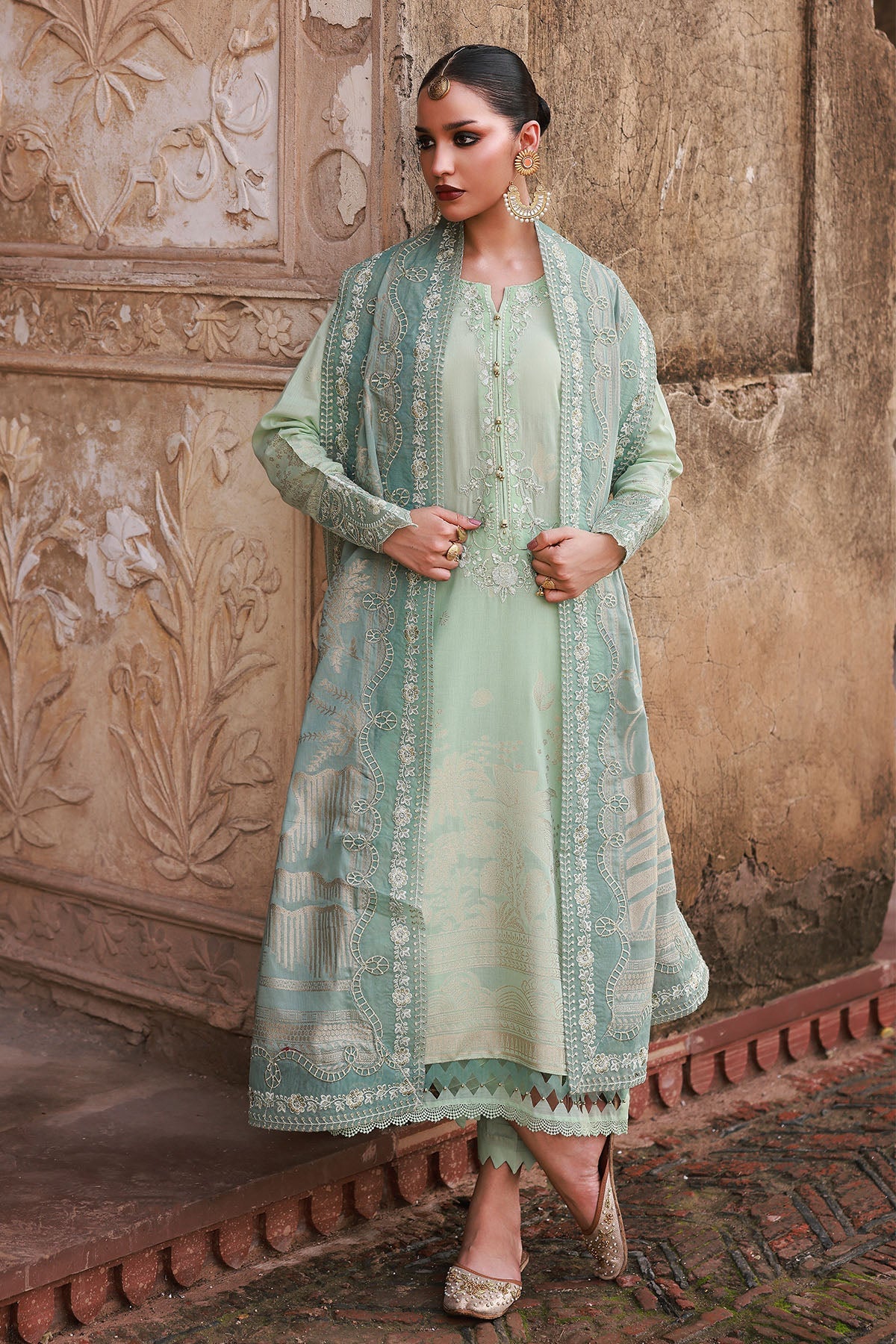 NJ-104 Maya Lawn Jacquard'25 by Nureh