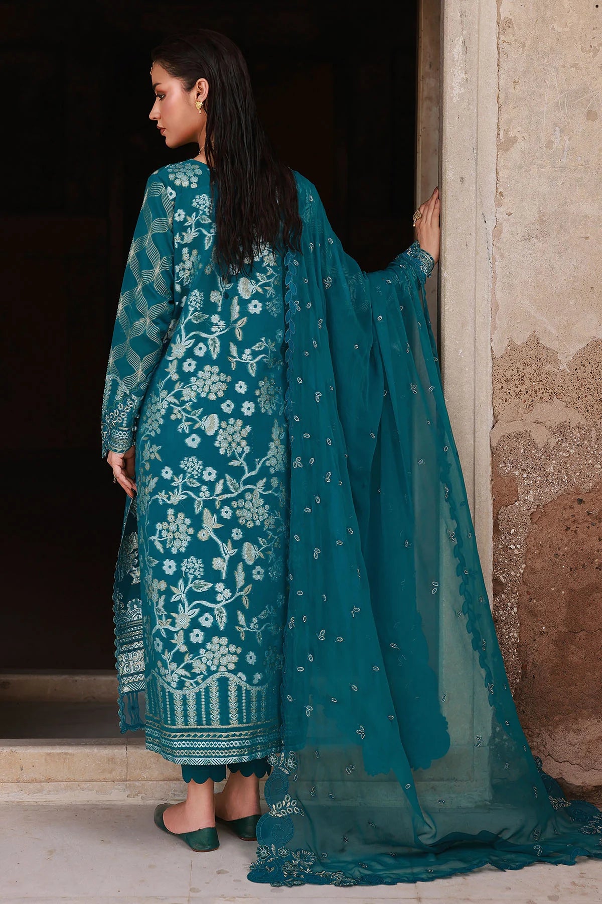 NJ-101 Maya Lawn Jacquard'25 by Nureh