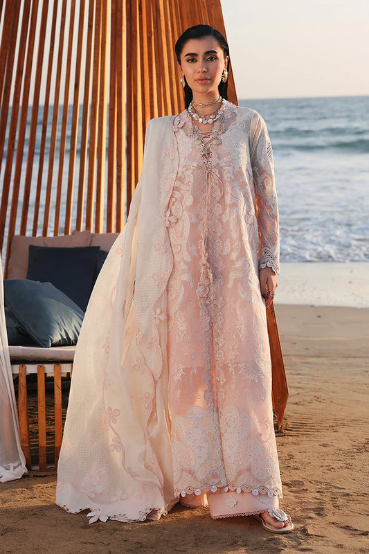 Sahil Luxury Lawn 2026 | SA-06 MAHUR | Qalamkar
