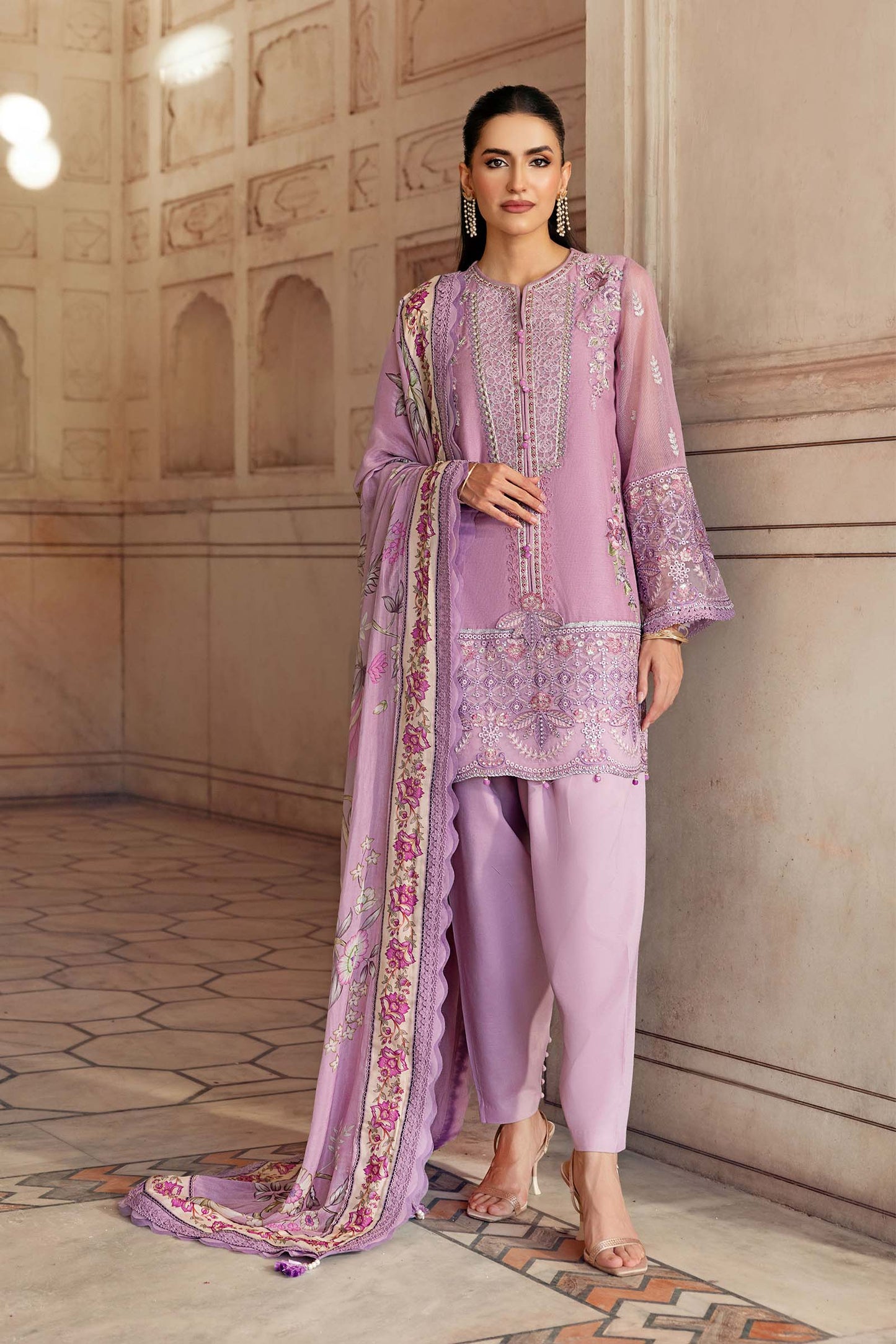 Maria b M Basics Festive Collection || MB-FUS25-802