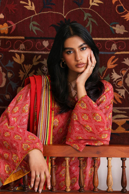 Amaya unstitched Printed Lawn 2026 | MEHR | Zaha
