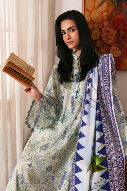 Amaya unstitched Printed Lawn 2026 | LILIA  | Zaha