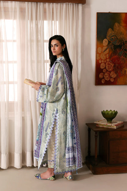 Amaya unstitched Printed Lawn 2026 | LILIA  | Zaha