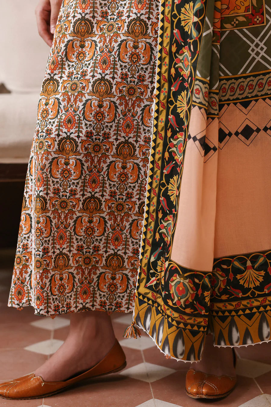 Amaya unstitched Printed Lawn 2026 | SAHAR | Zaha