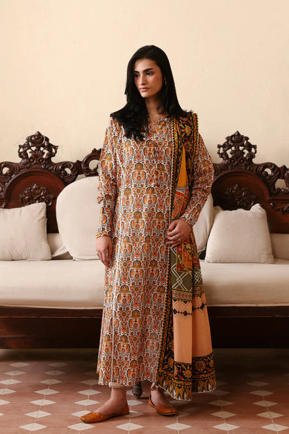 Amaya unstitched Printed Lawn 2026 | SAHAR | Zaha