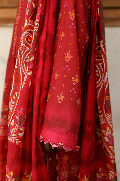 Amaya unstitched Printed Lawn 2026 | ROSA | Zaha