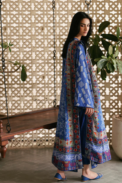Amaya unstitched Printed Lawn 2026 | ZARIA | Zaha