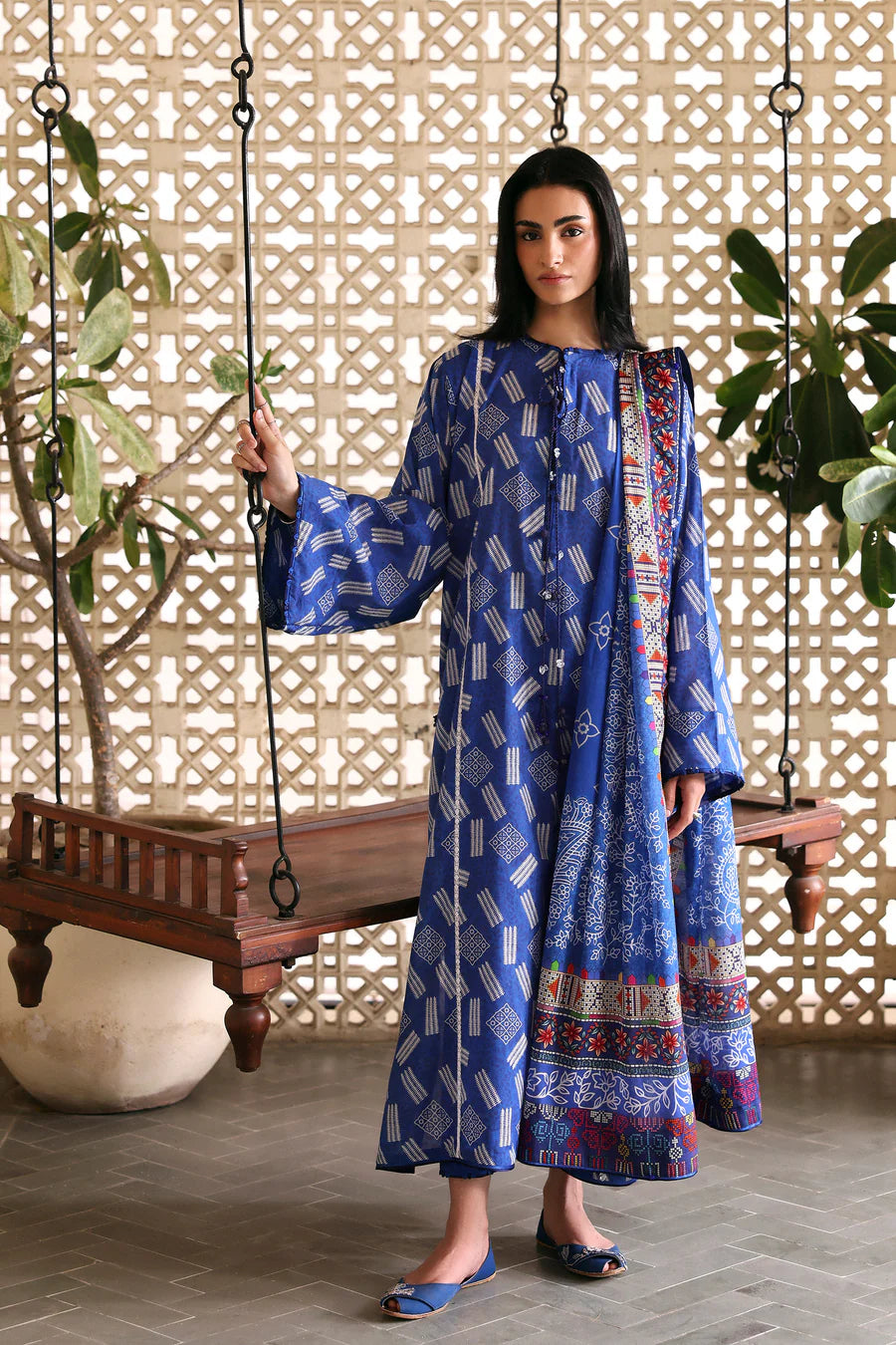 Amaya unstitched Printed Lawn 2026 | ZARIA | Zaha