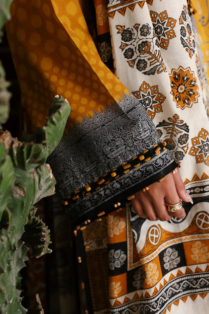 Amaya unstitched Printed Lawn 2026 | ZIVA | Zaha